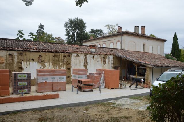 Une belle évolution de l&rsquo;extension de corps de ferme à Lévignac.
