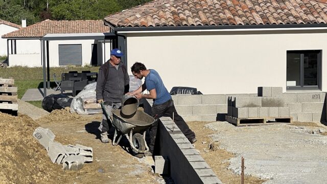 étapes construction maison Gers