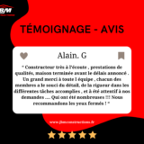 avis google JBM Constructions