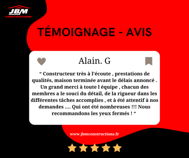 avis google JBM Constructions