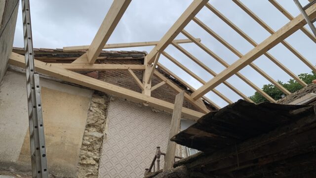 rénovation maison ancienne en pierre Gers