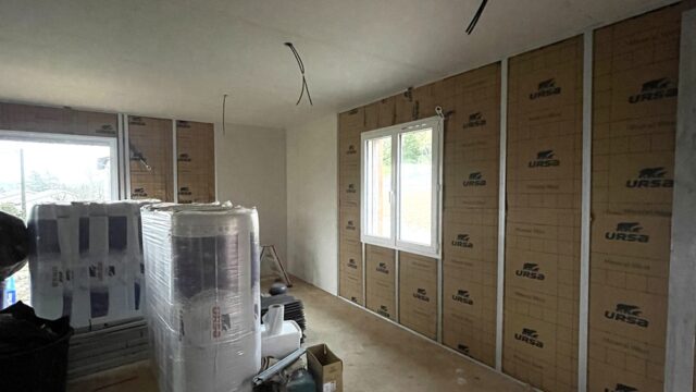 construction maison contemporaine toit plat gers