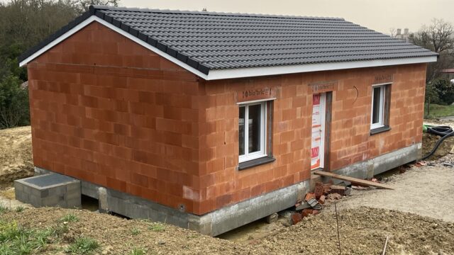 terrain viabilise avec permis de construire gers